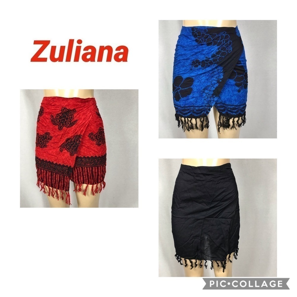 Zuliana 100% rayon skirt bundle size small New With Tags